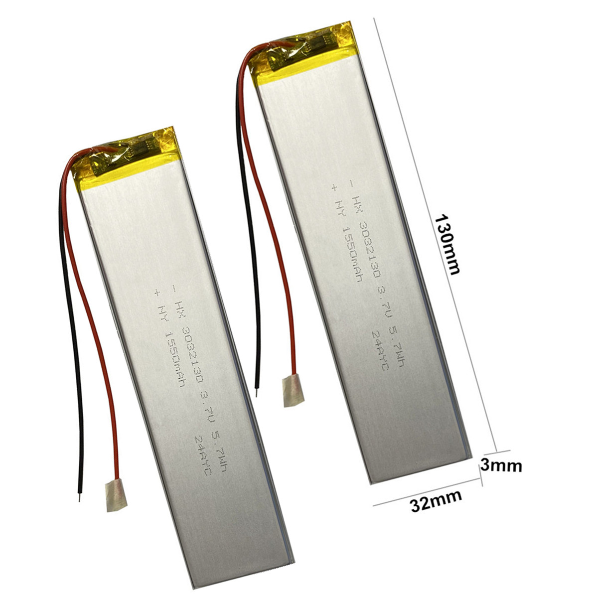 Gaming Keyboard Tester - Batterie Lipo au Lithium polymère 3.7V,