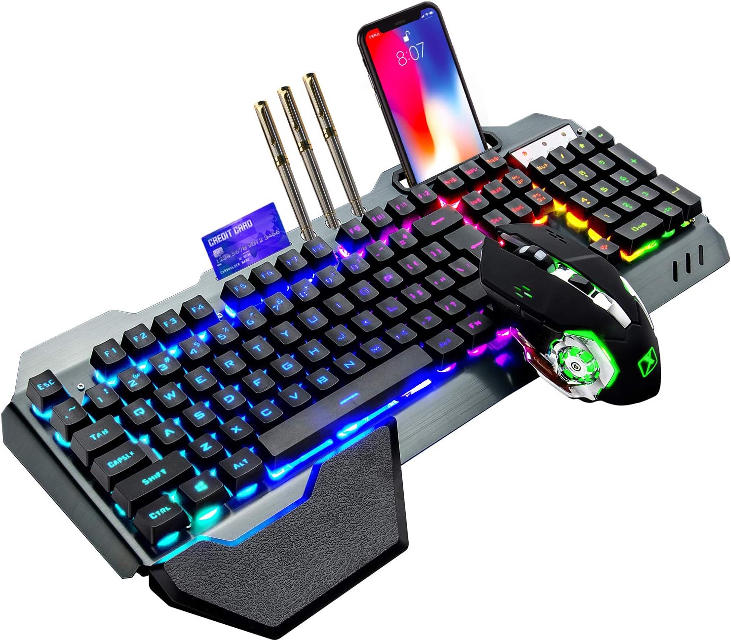 Gaming Keyboard Mouse Set - Clavier et souris de jeu sans