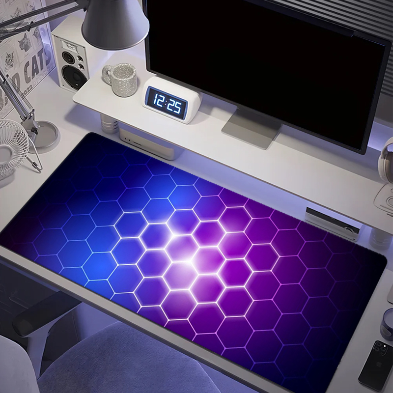 Gaming Keyboard And Mouse Pad - Tapis de souris série Honeycomb, grand
