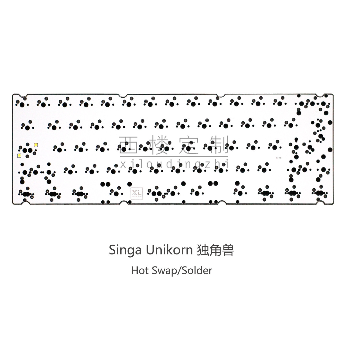Hot Swap Pcb - PCB 1k 1,6 mm compatible avec