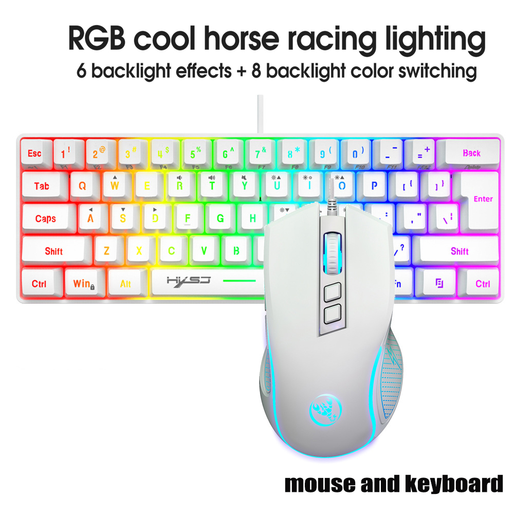 Gaming Keyboard Mouse Set - Kit Clavier et Souris Gamer 60%