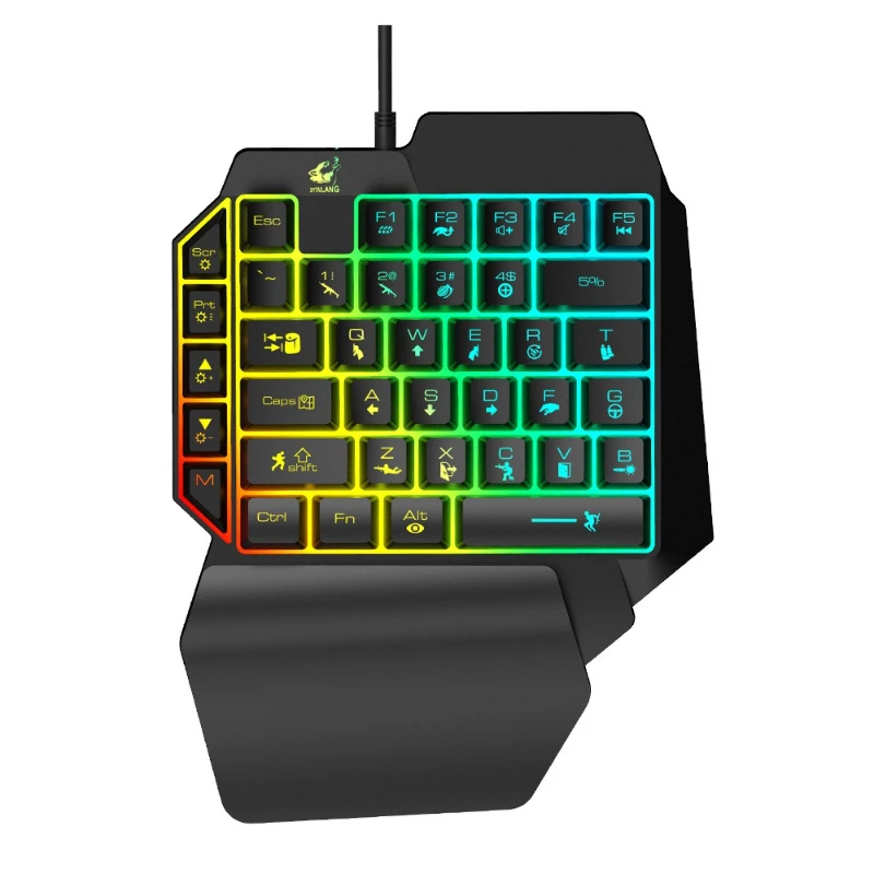 Gaming Keyboard Ebay - K15 clavier à une main Gun