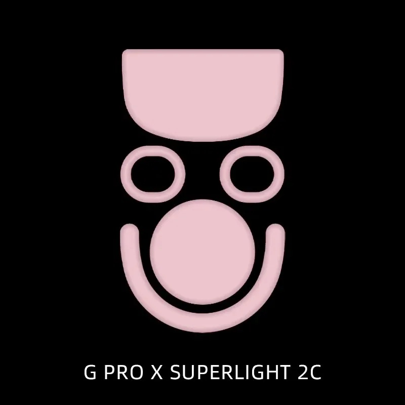 Logitech Mouse G Pro X Superlight - Patins de souris ICE/Yanzi Pink Mouse