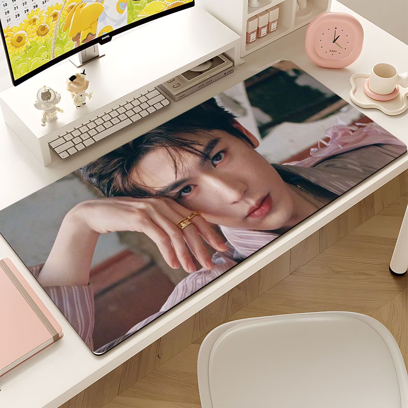 Gaming Keyboard And Mouse Pad - Tapis de souris surdimensionné de Zhang
