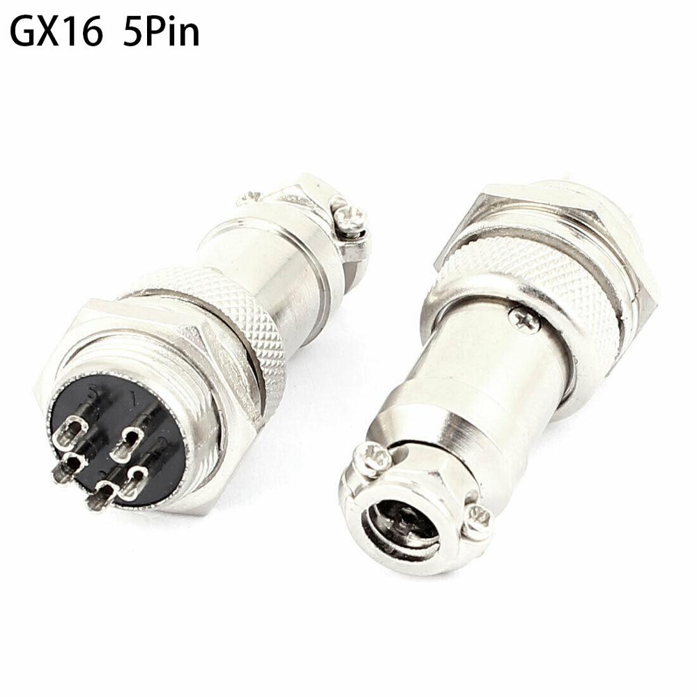Aviator Connector Kit - Prise d'aviation GX16 5P, 1 ensemble,