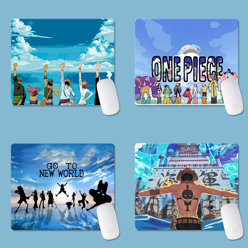 Gaming Keyboard And Mouse Pad - Tapis de souris créatif One Piece,