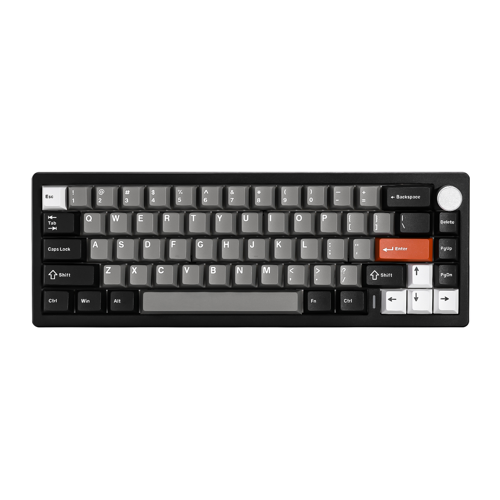 Keyboard Gaming Mac - Clavier mécanique YUNZII AL68 noir QMK/VIA,