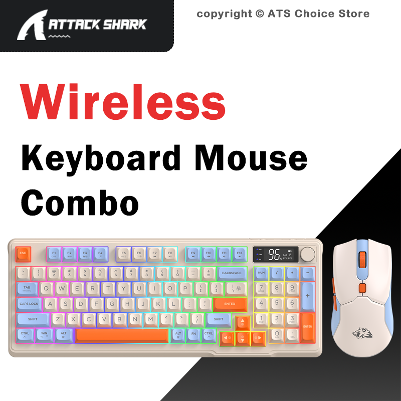Gaming Keyboard Mouse Set - Combo clavier et souris sans fil