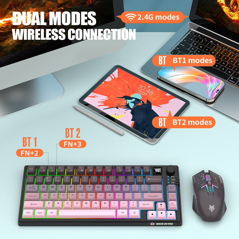 Combo clavier et souris de jeu - Gaming Keyboard Mouse Set avis et prix