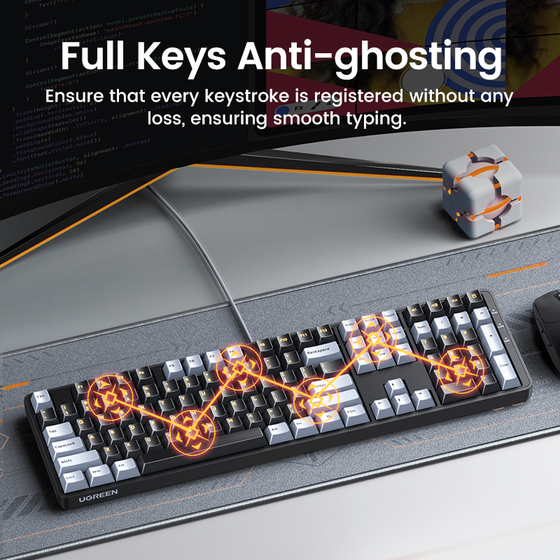 UGREEN-Clavier mécanique filai - Keyboard Gaming Mac avis et prix