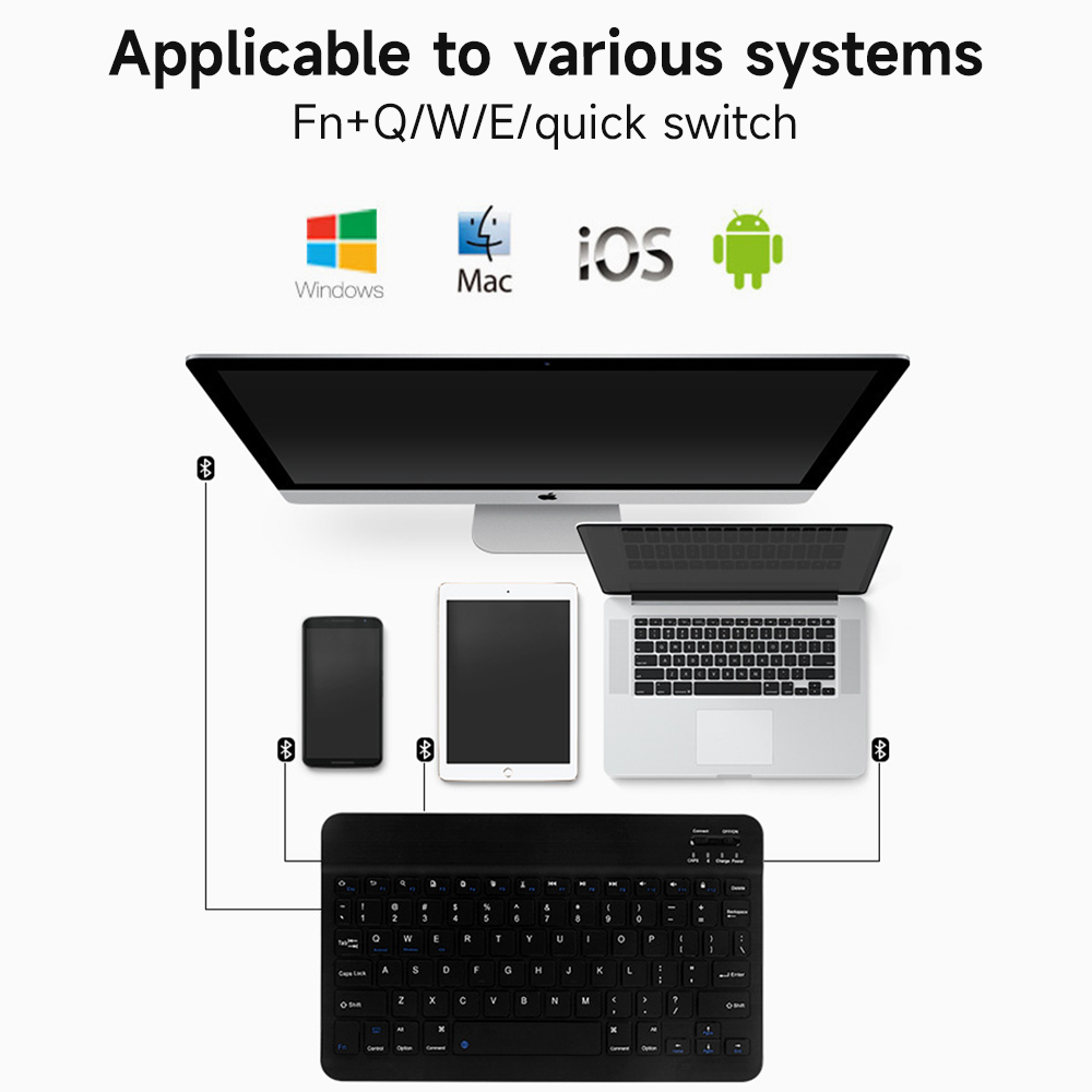 Clavier Bluetooth sans fil pou - Gaming Keyboard Mouse Wireless avis et prix