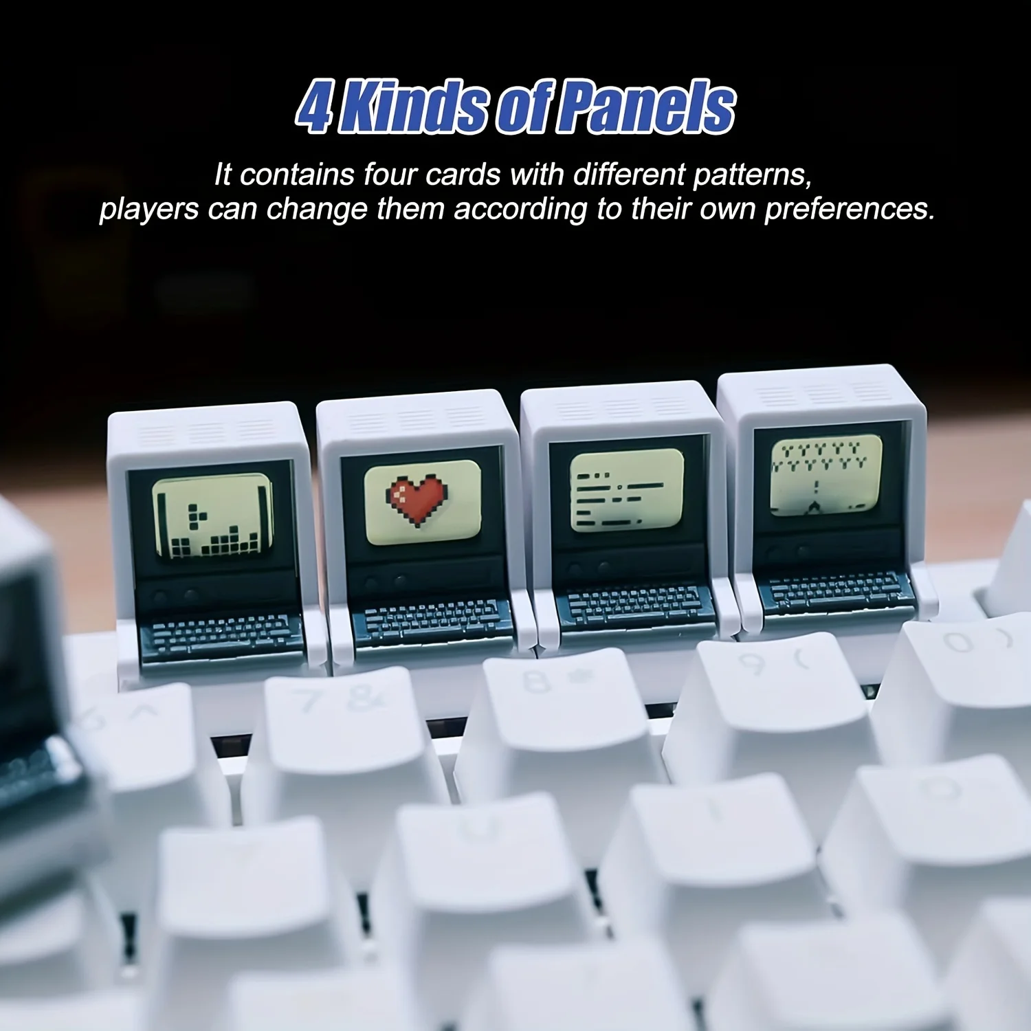 Keycaps rétro inspirés de Mac, - Keyboard Gaming Mac avis et prix