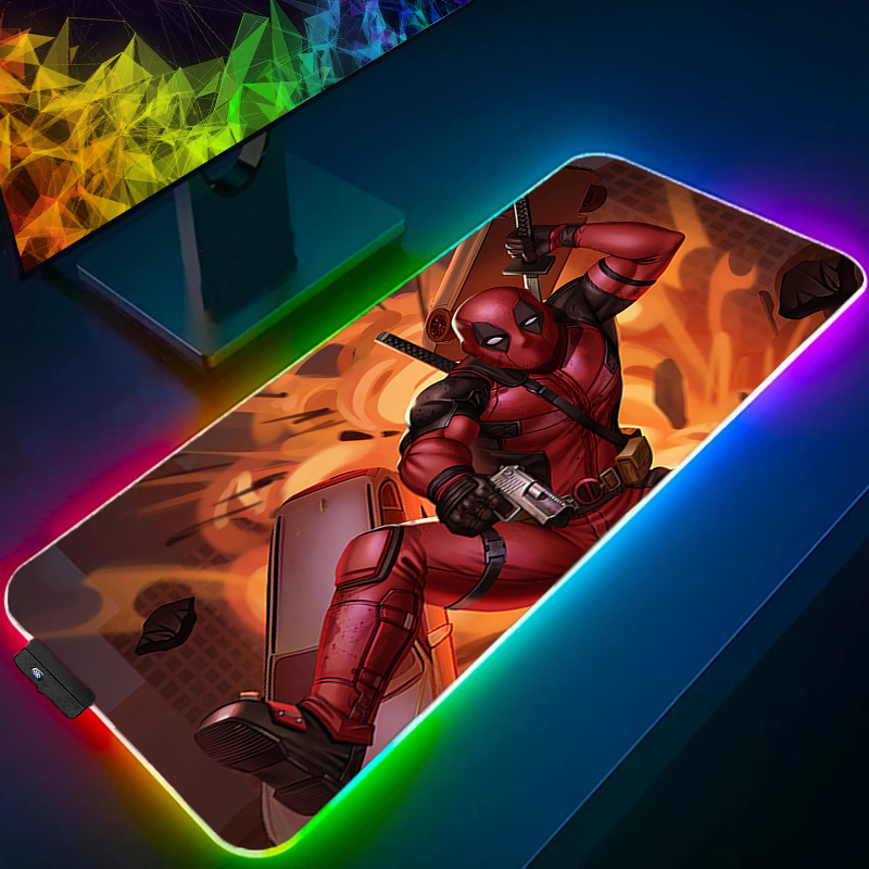 LED tapis de souris jeu rétro- - Gaming Keyboard Esports avis et prix
