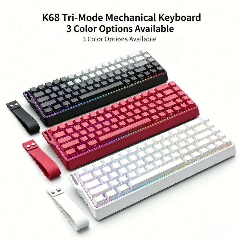 Clavier mécanique sans fil K68 - Gaming Keyboard Blue Switches avis et prix