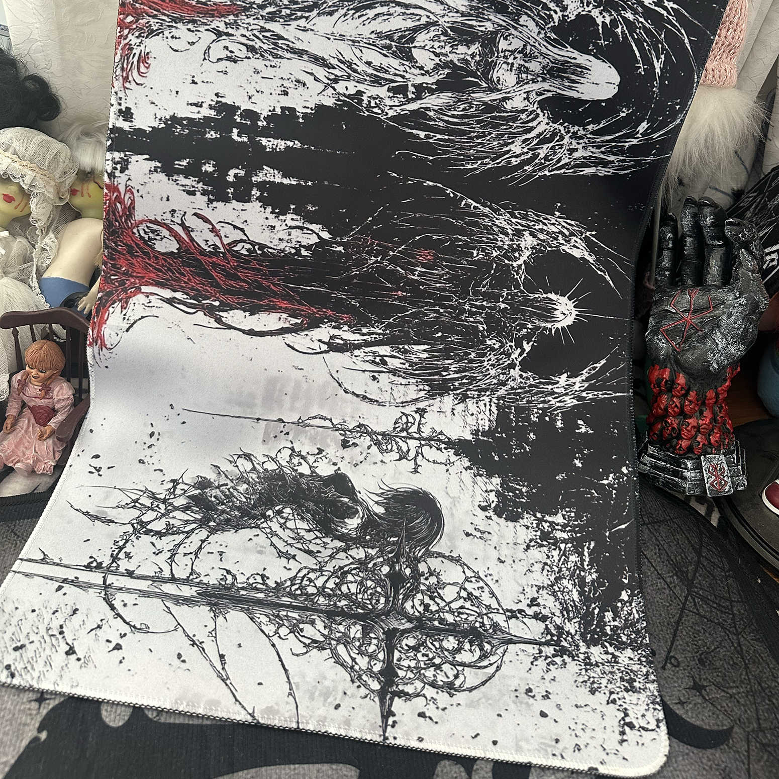 Tapis de souris en caoutchouc  - Gaming Keyboard And Mouse Pad avis et prix