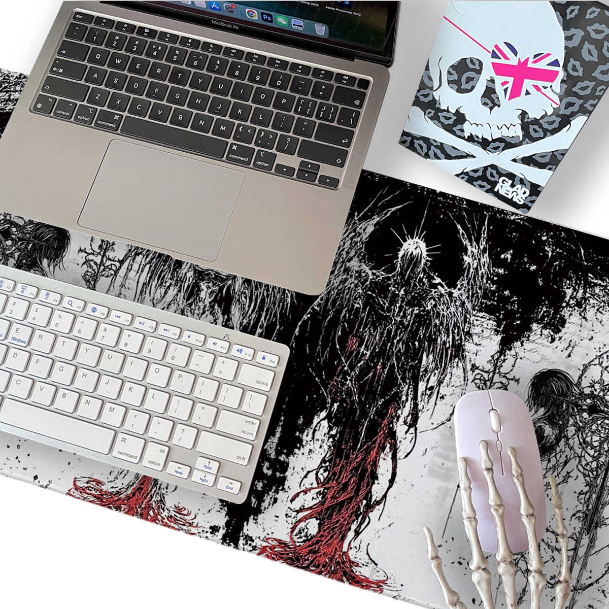 Tapis de souris en caoutchouc  - Gaming Keyboard And Mouse Pad avis et prix