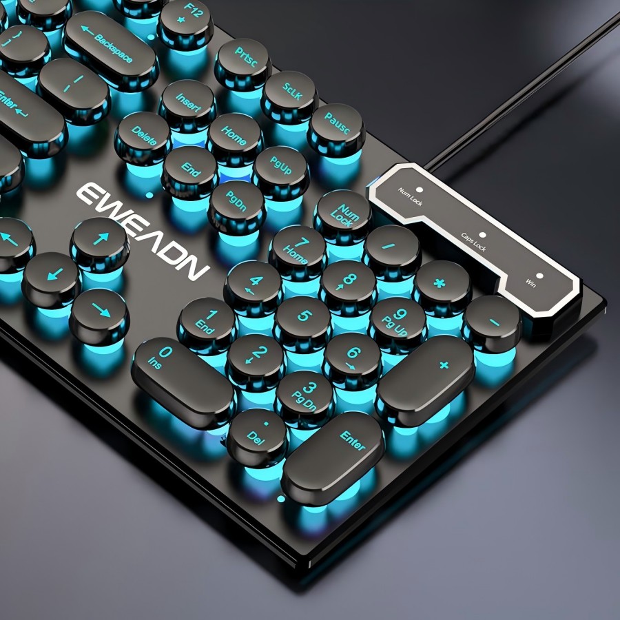 Clavier de jeu pour machine à  - Gaming Keyboard Blue Switches avis et prix