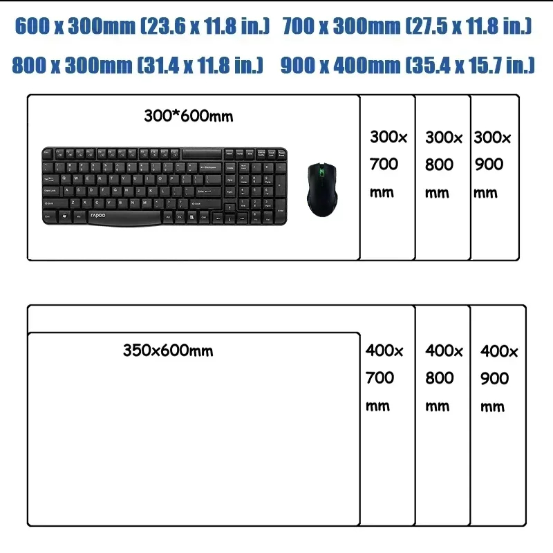Tapis de souris personnalisé i - Gaming Keyboard And Mouse Pad avis et prix