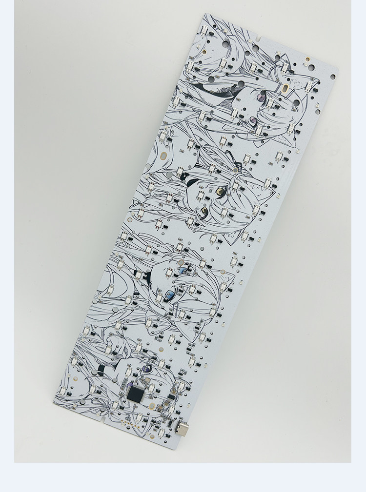 Clavier à effet Hall, PCB coul - Hot Swap Pcb avis et prix