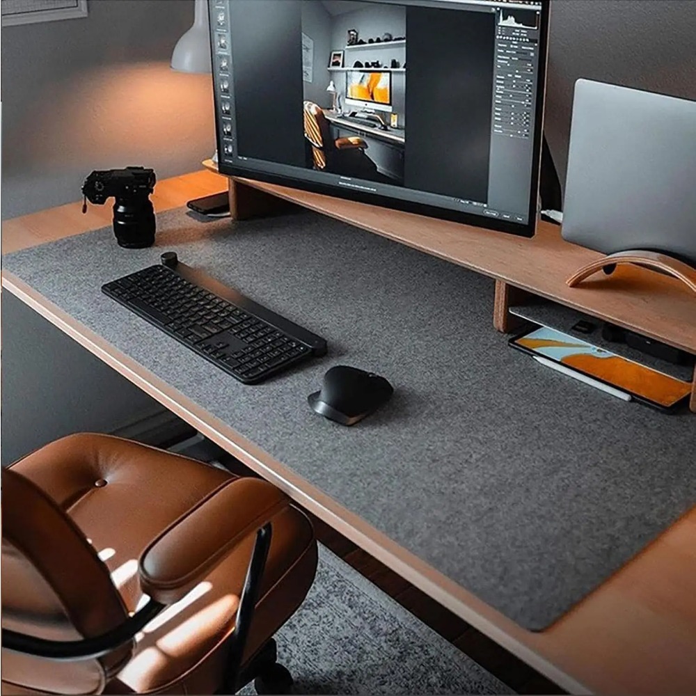 Tapis de bureau en feutre pour - Gaming Keyboard And Mouse Pad avis et prix