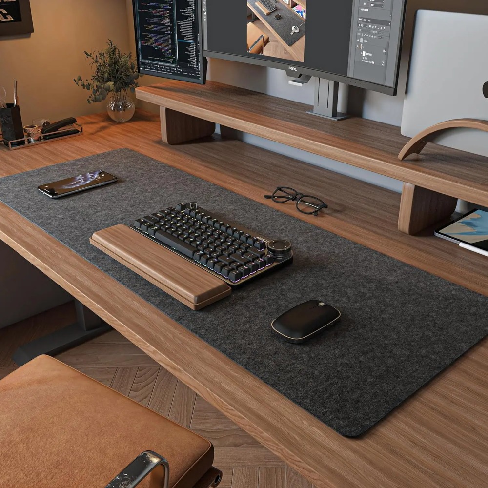 Tapis de bureau en feutre pour - Gaming Keyboard And Mouse Pad avis et prix