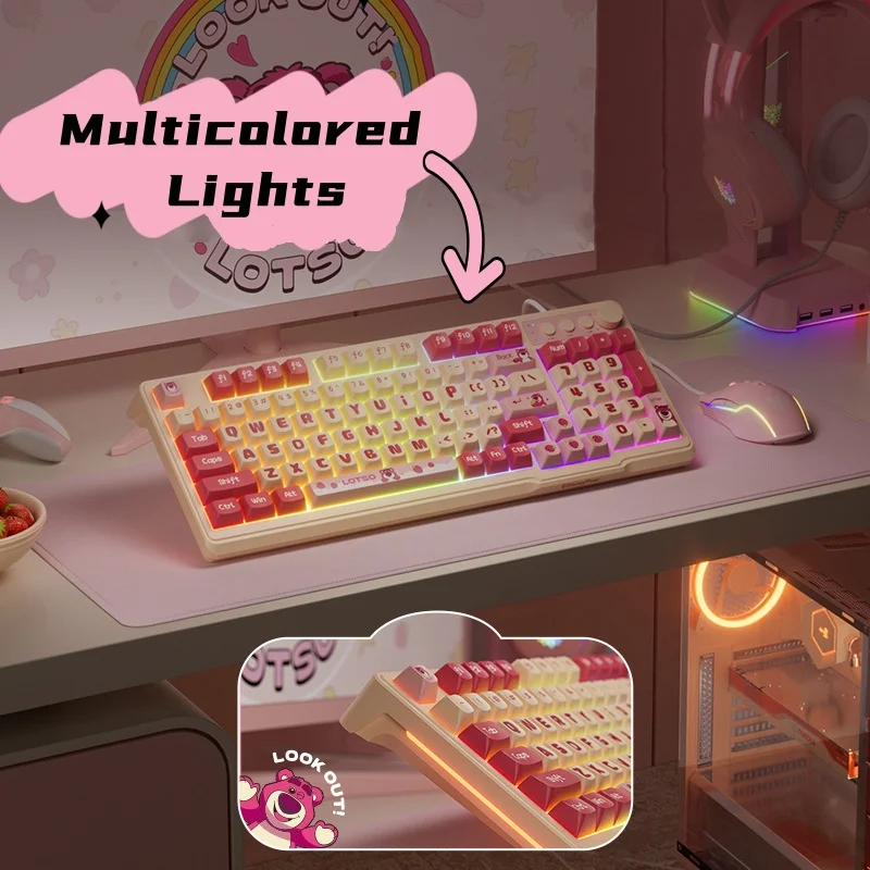 Lotso clavier 2.4G clavier de  - Gaming Keyboard Mouse Set avis et prix