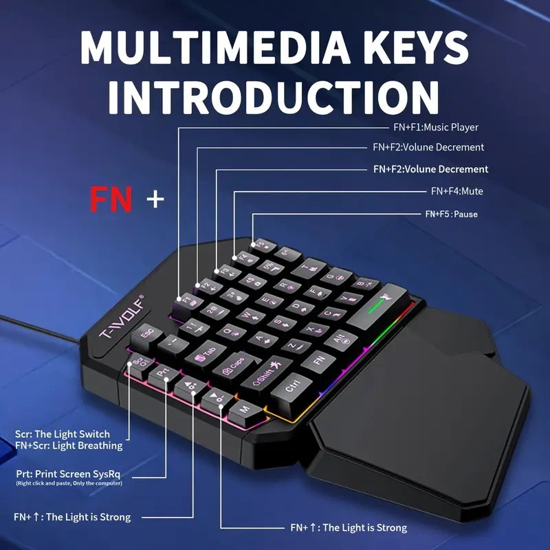 FocusOnPC TF900 Convertisseur  - Gaming Keyboard Mouse Set avis et prix