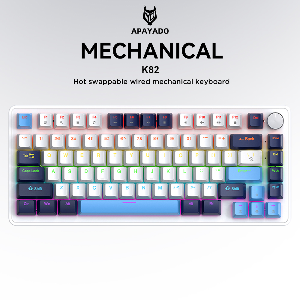 Clavier mécanique APAYADO K82, - Keyboard Gaming Mac avis et prix