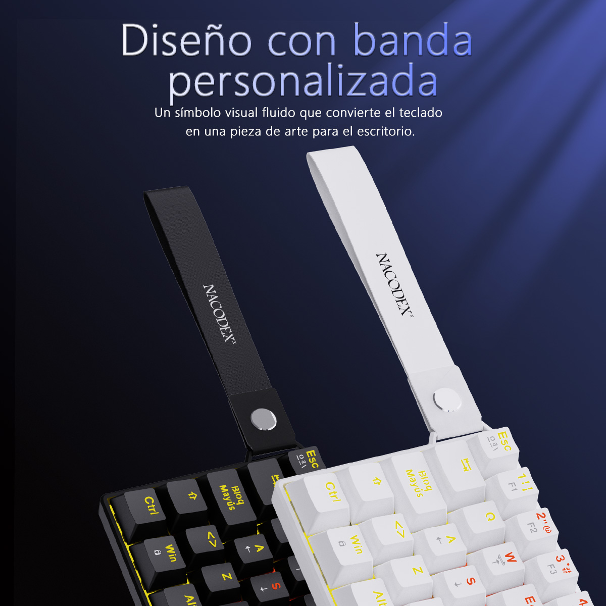 Clavier mécanique filaire AJAZ - Gaming Keyboard Blue Switches avis et prix
