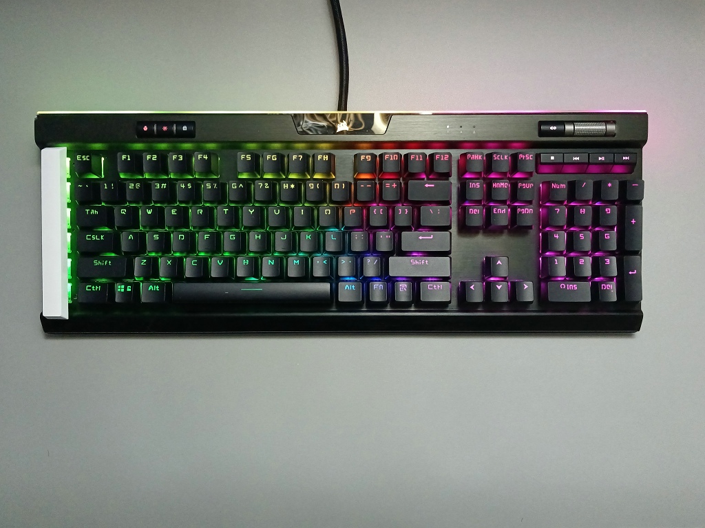 Capuchons de touches transpare - Gaming Keyboard Corsair avis et prix