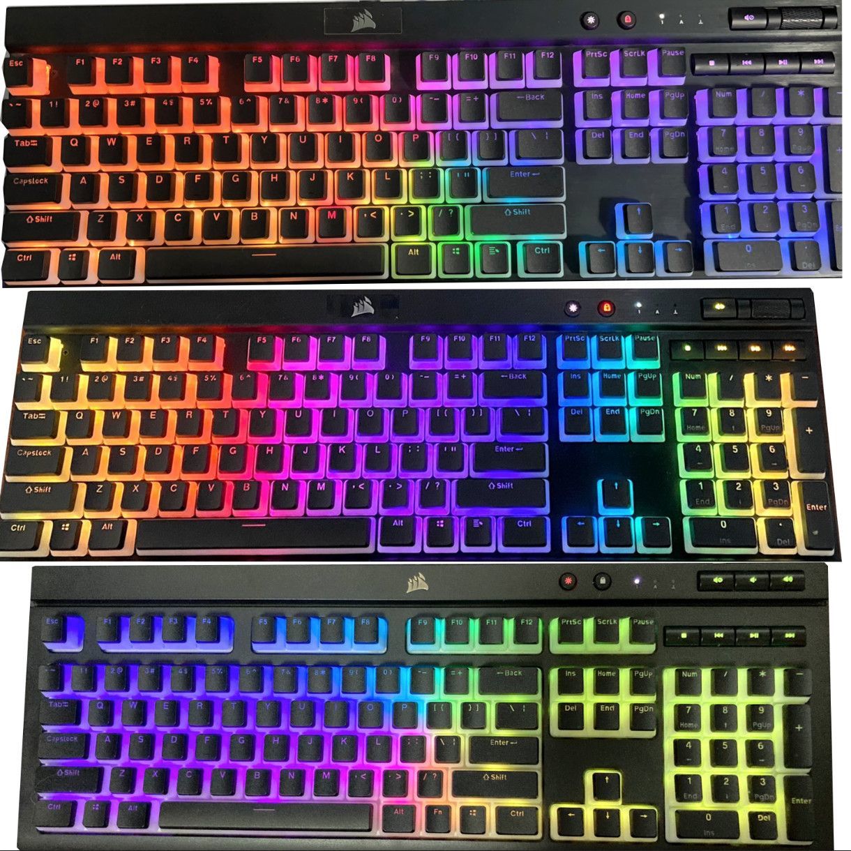 Capuchons de touches transluci - Gaming Keyboard Corsair avis et prix