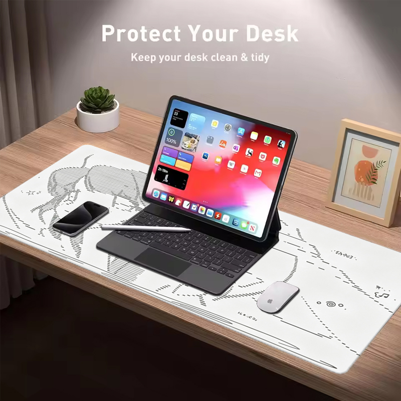 Tapis de souris en cuir, 1 piè - Gaming Keyboard And Mouse Pad avis et prix